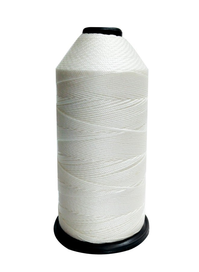 DoMick Strong Best Nylon Beading, Jewellery,Upholstery, Fishing Thread thikness 0.80 MM 3/3 No Color Off White 3 Strand Twisted 1 Pcs(500MTR) - Image 1